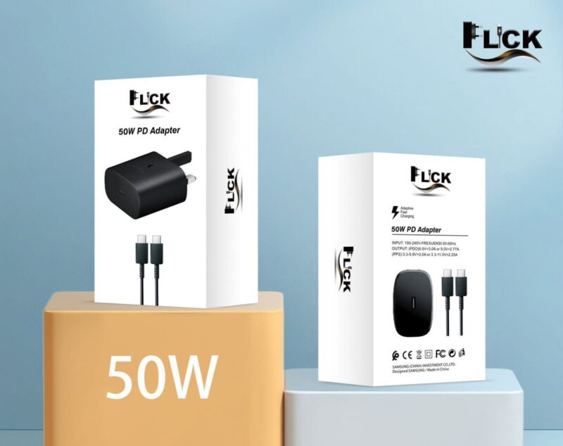 50W Flick PD Type C To Type C Charge
