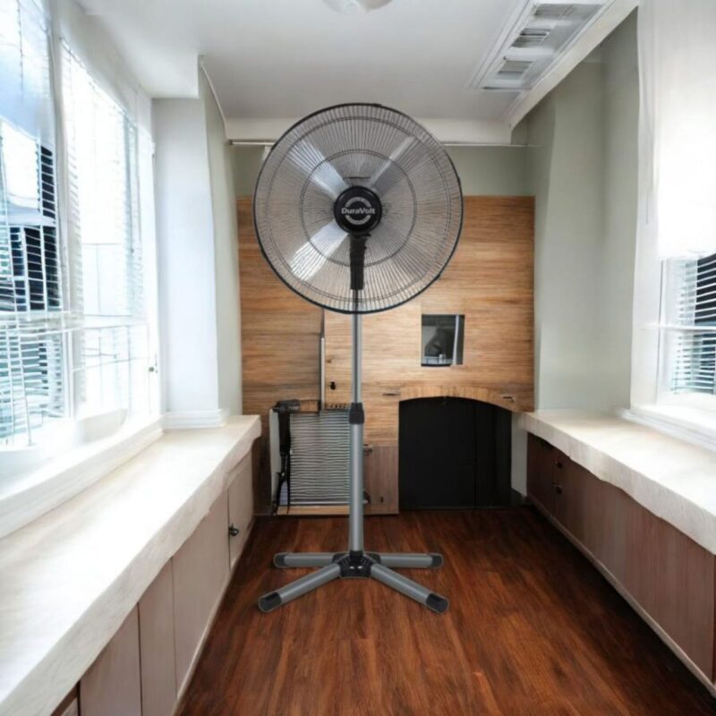 33W Duravolt 20 Inches AC/DC Standing Fan - Image 2