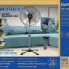 33W Duravolt 20 Inches AC/DC Standing Fan