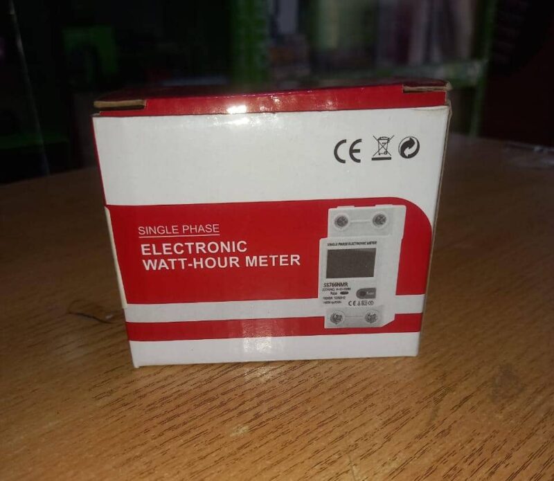 Joyelec Single Phase Electricity Meter Display Reader With Housing And Rail - Image 4