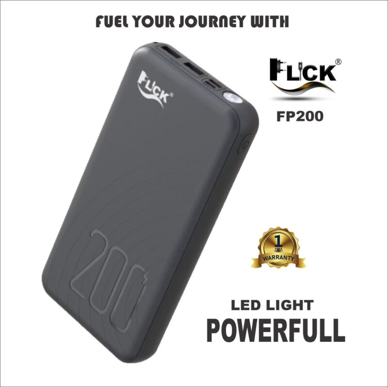 Flick FP200 Power Bank 20000mah