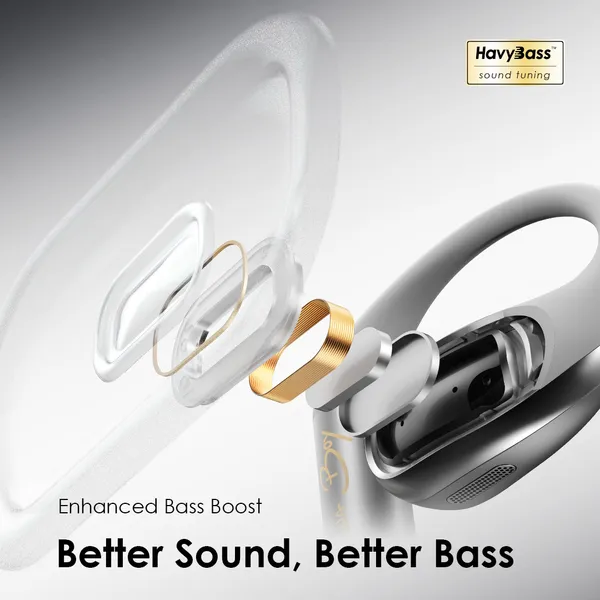 Oraimo SpaceArc x Burna Boy Open-Ear Wireless Earphones - Image 5